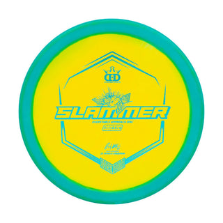 Dynamic Disc Golf Classic Supreme Oribit Sockibomb Slammer Putter 3/1/0.5/4 Yellow/Teal 175 g