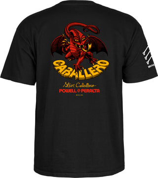 Powell Peralta Shirt Bones Brigade Series 17 Steve Caballero Black Size M