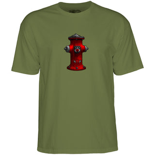 Powell Peralta Skateboard Shirt Andy Anderson Vajra Military Green