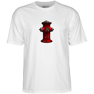 Powell Peralta Skateboard Shirt Andy Anderson Vajra White