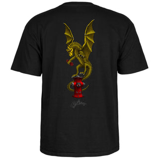 Powell Peralta Skateboard Shirt Andy Anderson Vajra Black