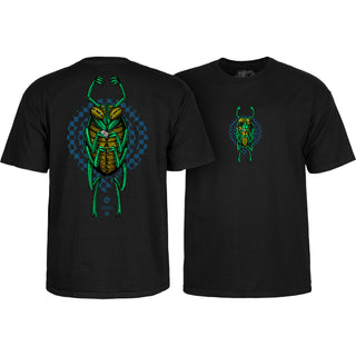 Powell Peralta Skateboard Shirt Mike Vallely Bug Black