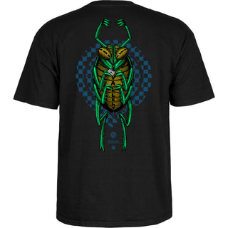 Powell Peralta Skateboard Shirt Mike Vallely Bug Black