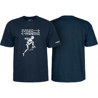 Powell Peralta Skateboard Shirt Future Primitive Navy