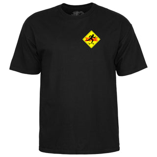 Powell Peralta Skateboard Shirt Skate Zone Blacklight