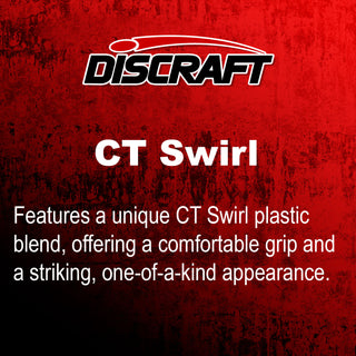 Discraft Disc Golf Anthony Barela Swirl CT Focus Putter 2/2/-1/2 Light Red Yellow/Jellybean 173-174g