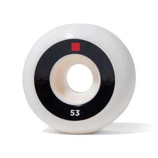 Chocolate Skateboard Wheels 53mm 99A OG Chunk Conical White/Black