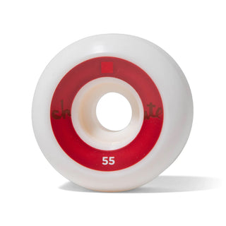 Chocolate Skateboard Wheels 55mm 99A OG Chunk Conical White/Brown