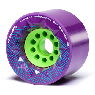 Orangatang Longboard Wheels Caguama Purple 85mm 83A