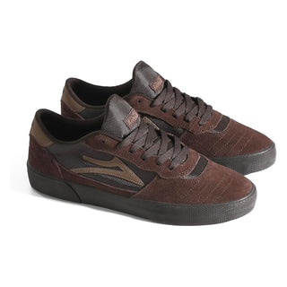 Lakai Skateboard Shoes Cambridge Chestnut Suede Monochrome