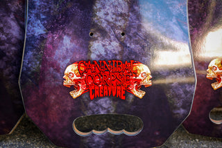 Creature Skateboard Deck Cannibal Corpse Explicit Butchered at Birth 10.56" x 31"