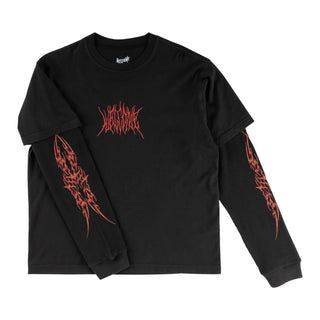 Welcome Skateboards Longsleeve Shirt Caste Layered