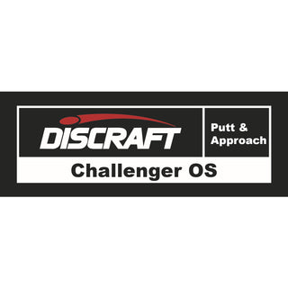 Discraft Disc Golf Putter Line Challenger OS Putter 2/3/0/3 Orange/Holo Shatter 175-176