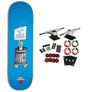 Chocolate Skateboard Complete Herrera World is Yours Blue 8.5" x 32"