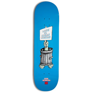Chocolate Skateboard Deck Herrera World is Yours Blue 8.5" x 32"