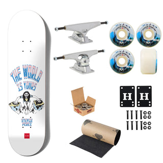 Chocolate Premium Complete Skateboard Perez World is Yours 8.4" Ft. Krux/Satori/Independent