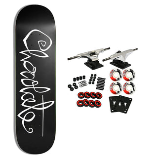 Chocolate Skateboard Complete Roberts OG Script Black 8.0" x 31.5"
