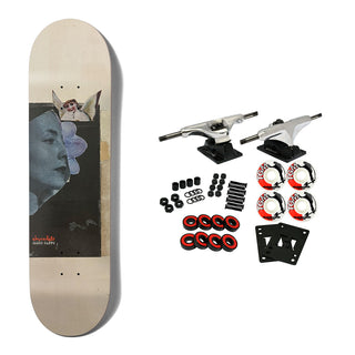 Chocolate Skateboard Complete Capps Dream Darlings 8.25" x 31.875"
