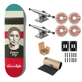 Chocolate Premium Skateboard Complete Daewon Song Portrait 8.0" Ft. Ace/Spitfire/Independent