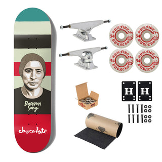 Chocolate Premium Skateboard Complete Daewon Song Portrait 8.25" Ft. Krux/Spitfire/Independent