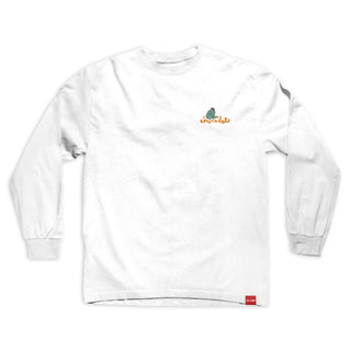 Chocolate Skateboards Longsleeve Shirt Dream Beach White