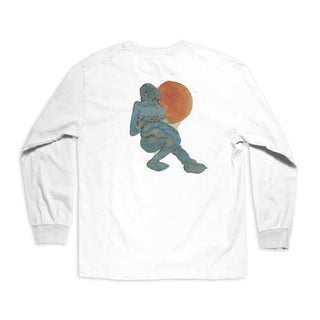 Chocolate Skateboards Longsleeve Shirt Dream Beach White