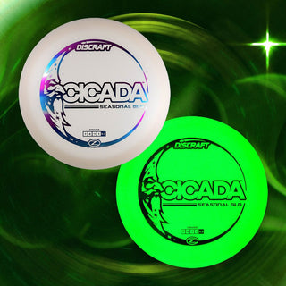 Discraft Disc Golf Glo Z Cicada Fairway Driver 7/6/-1/1 Glow/Green 173-174g