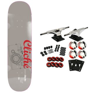Cliche Skateboard Complete Jeremie Daclin Camera 8.5" x 32"