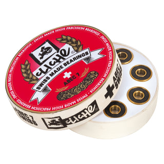 Cliche Skateboard Bearings Camembert Cheese Swiss Made High Precision Abec 7