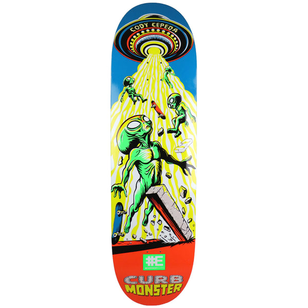 Everybody Skates Skateboard Deck Cody Cepeda Curb Monster Standard