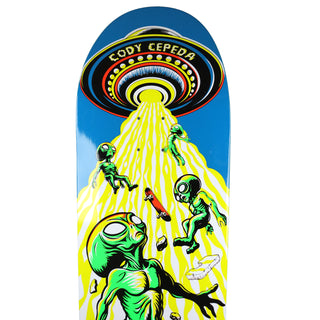 Everybody Skates Skateboard Deck Cody Cepeda Curb Monster Big Board 10.75" x 40"