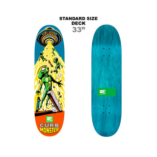 Everybody Skates Skateboard Deck Cody Cepeda Curb Monster Standard 9" x 33"