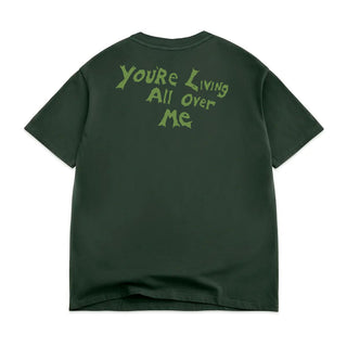 Color Bars X Dinosaur Jr Shirt All Over Me Forest Green