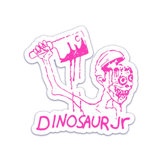 Color Bars X Dinosaur Jr Sticker Start Choppin