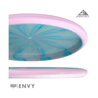 Axiom Disc Golf Cosmic Electron Envy Soft Putter 3/3/0/2 Yellow Green/Yellow Pink 173 grams