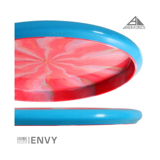Axiom Disc Golf Cosmic Neutron Envy Putter 3/3/0/2 Blue Yellow/Teal 172 grams