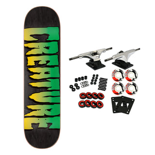 Creature Skateboard Complete Logo Stumps (Assorted) 9.0" x 32.15"