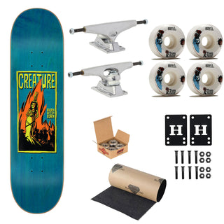 Creature Premium Complete Skateboard Burn Witch Burn 8.25" Ft. Krux/SML/Independent