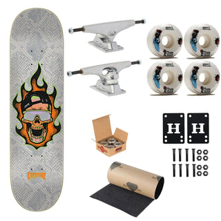 Creature Premium Complete Skateboard Gonzalez Bonehead 8.375" Ft. Krux/SML/Independent