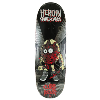 Heroin Premium Skateboard Complete Curb Killer X Symmetrical Ft. Ace/Snot/Quantum