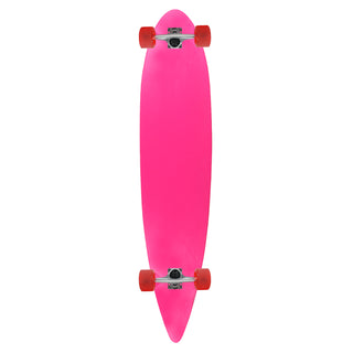 Moose Pintail 9" x 43" Longboard Neon Pink Complete