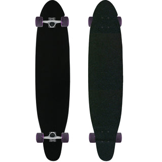 Moose Kicktail 9" x 43" Longboard Dipped Black Complete
