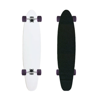 Moose Kicktail 9" x 40" Longboard Dipped White Complete