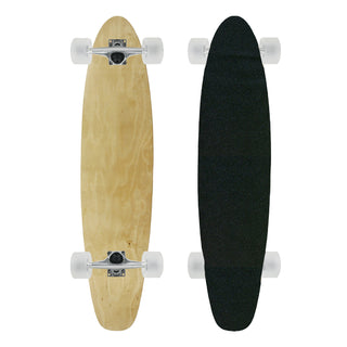Moose Kicktail 9" x 40" Longboard Natural Complete