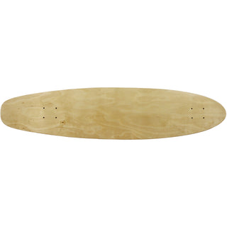 Longboard Moose Longboard Deck 9" x 40" Kicktail NATURAL