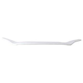 Moose Longboard Deck 8" x 40" Canadian Maple Drop Down Dipped White