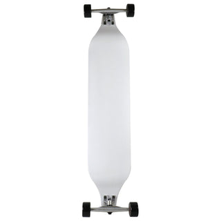 Moose Longboard Assembly 8" x 40" Canadian Maple Drop Down Dipped White