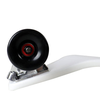 Moose Longboard Assembly 8" x 40" Canadian Maple Drop Down Dipped White