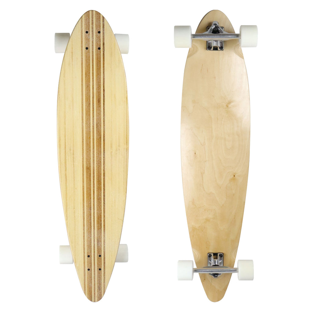 Moose Inlay Bamboo Canadian Maple Longboard Complete Assembly – TGM ...