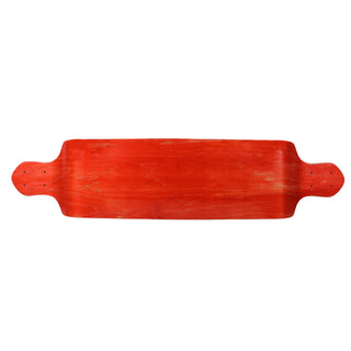 Longboard Moose Longboard Deck 9.75" x 41.5" Drop Down RED